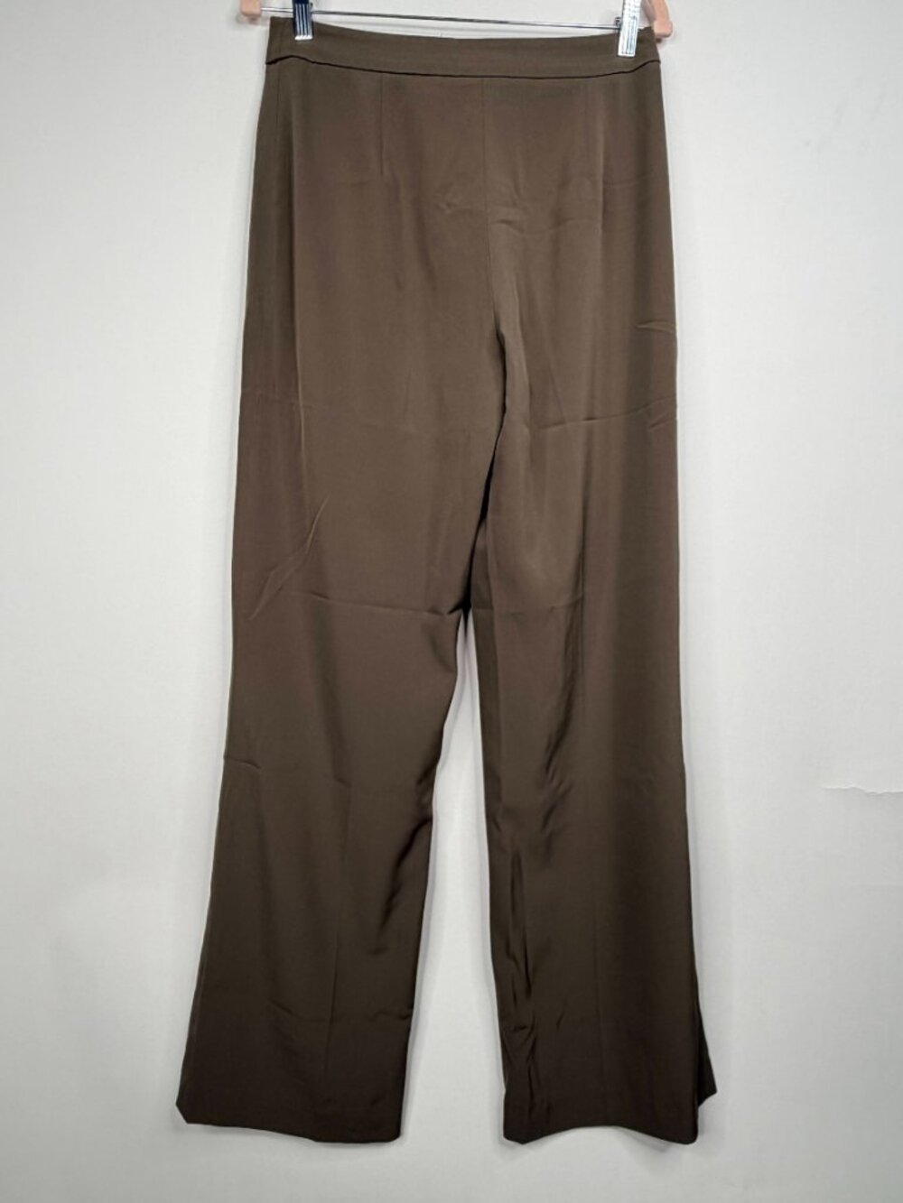 2/$30 H&M Tailored High Waisted Wide Leg Work Pant Taupe Brown 6 #A4495 - Picture 4 of 7